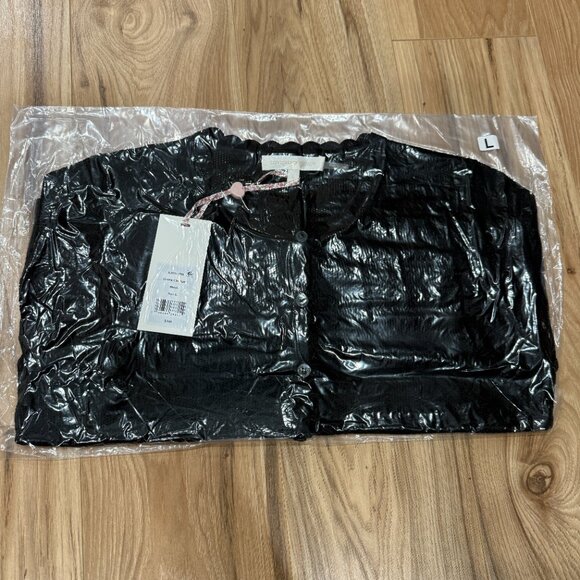 LoveShackFancy | Gretta Knit Bow Cardigan Black | NWT - Picture 12 of 15